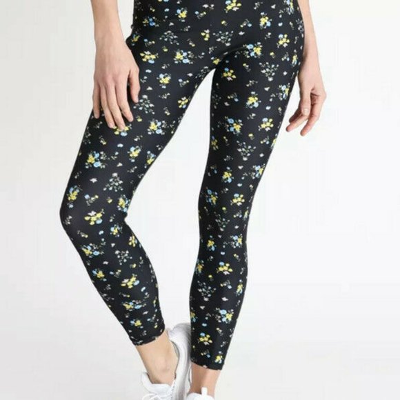 NWT Adam Selman Sz XL-XXL Sport Hi-Rise Wildflower Print Legging 💖Floral - Picture 1 of 14